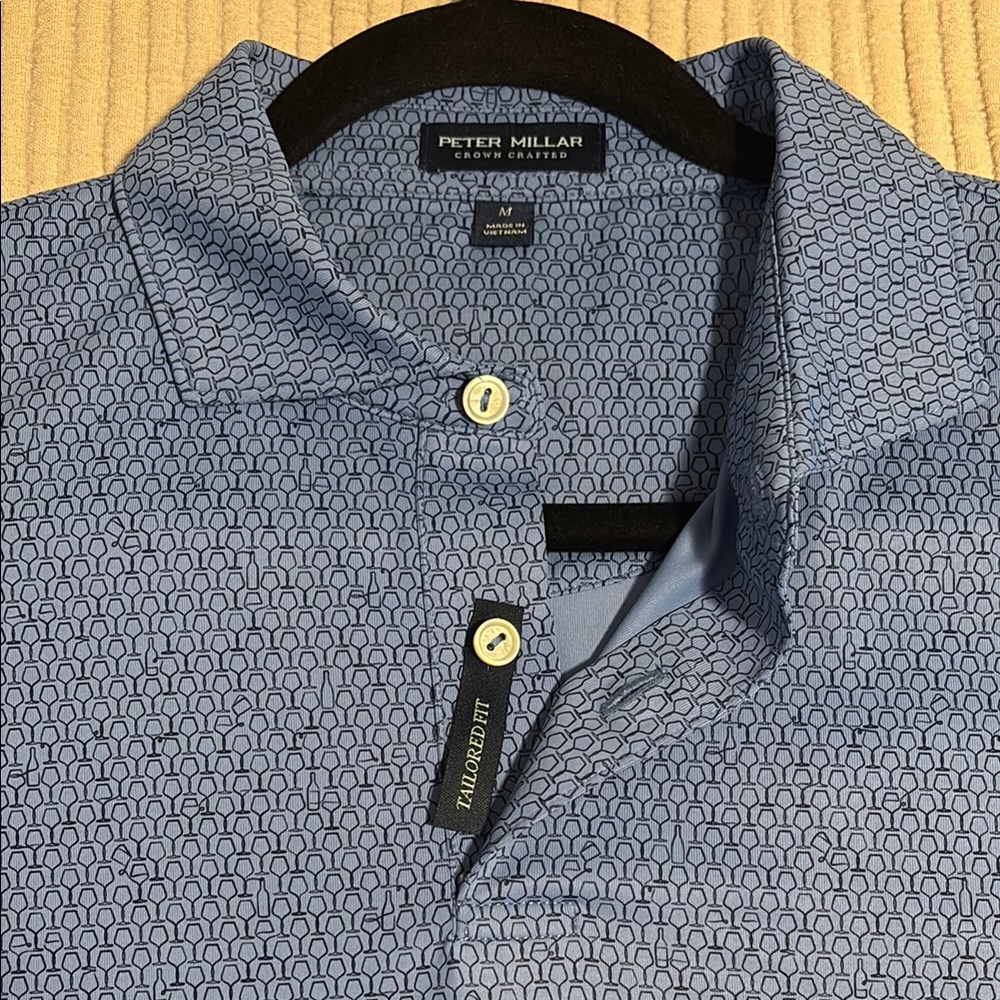 NWOT Peter Millar crown crafted polo